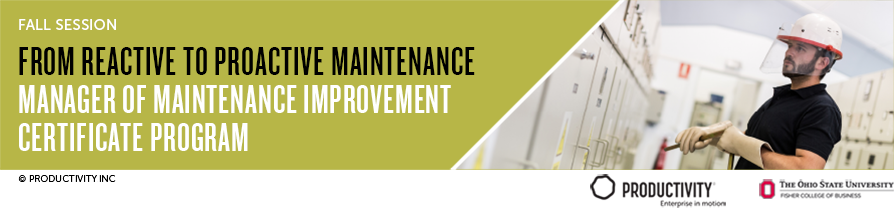Manager of Maintenance Improvement Certificate
